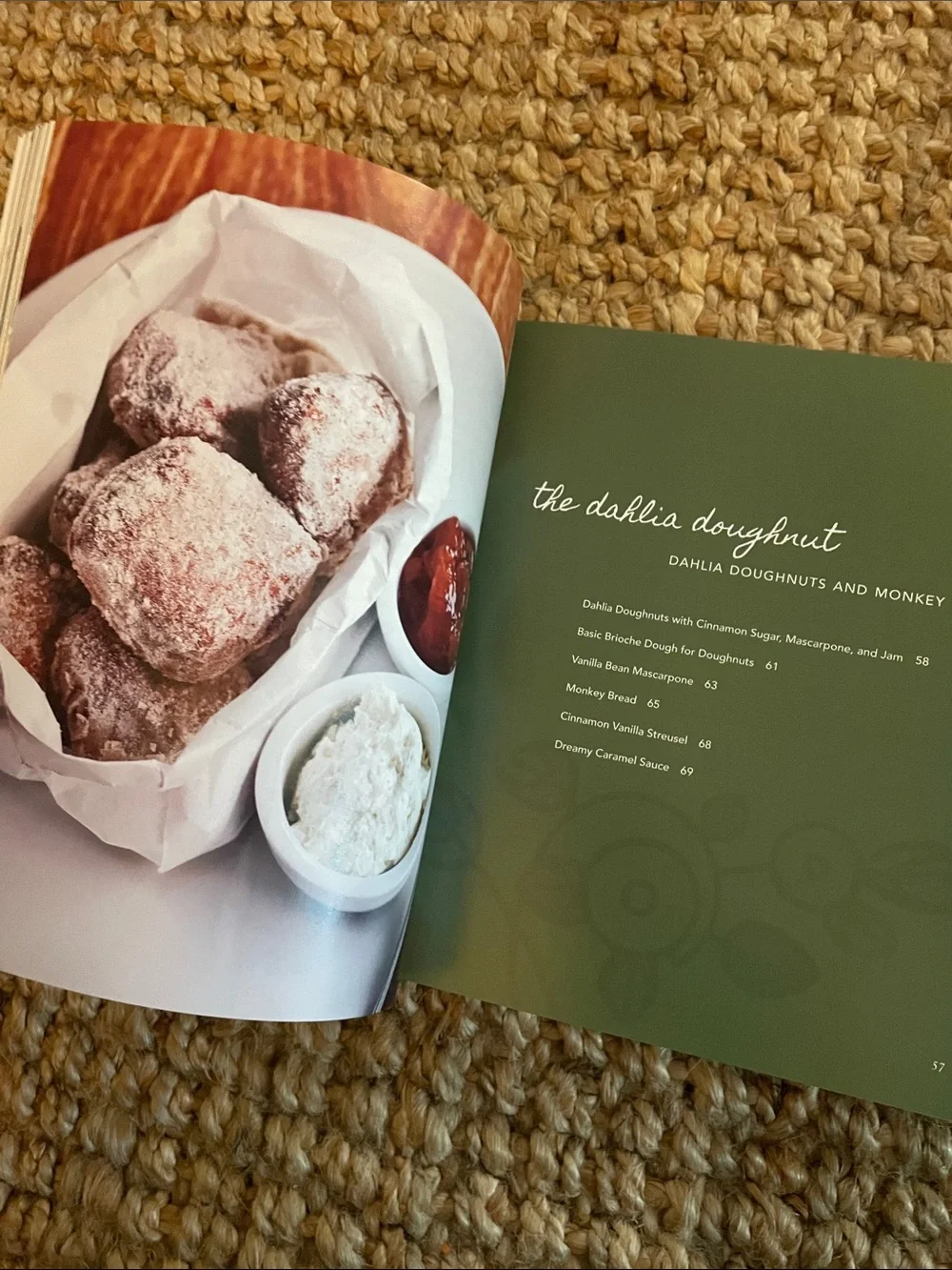 The Dahlia Bakery Cookbook by - Cream Cover
